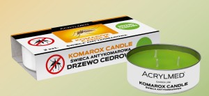 Komarox Candle  świeca antykomarowa