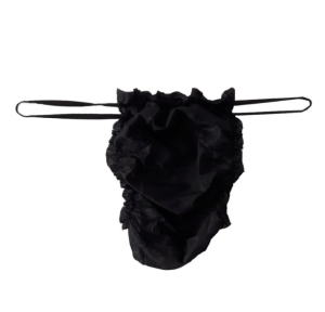 Stringi męskie jednorazowe czarne a'100